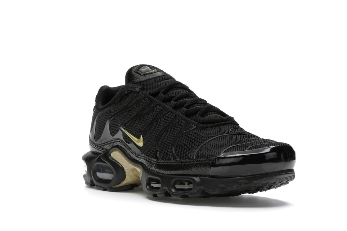 Vue 6 de Nike Air Max Plus Black Metallic Gold (2019)