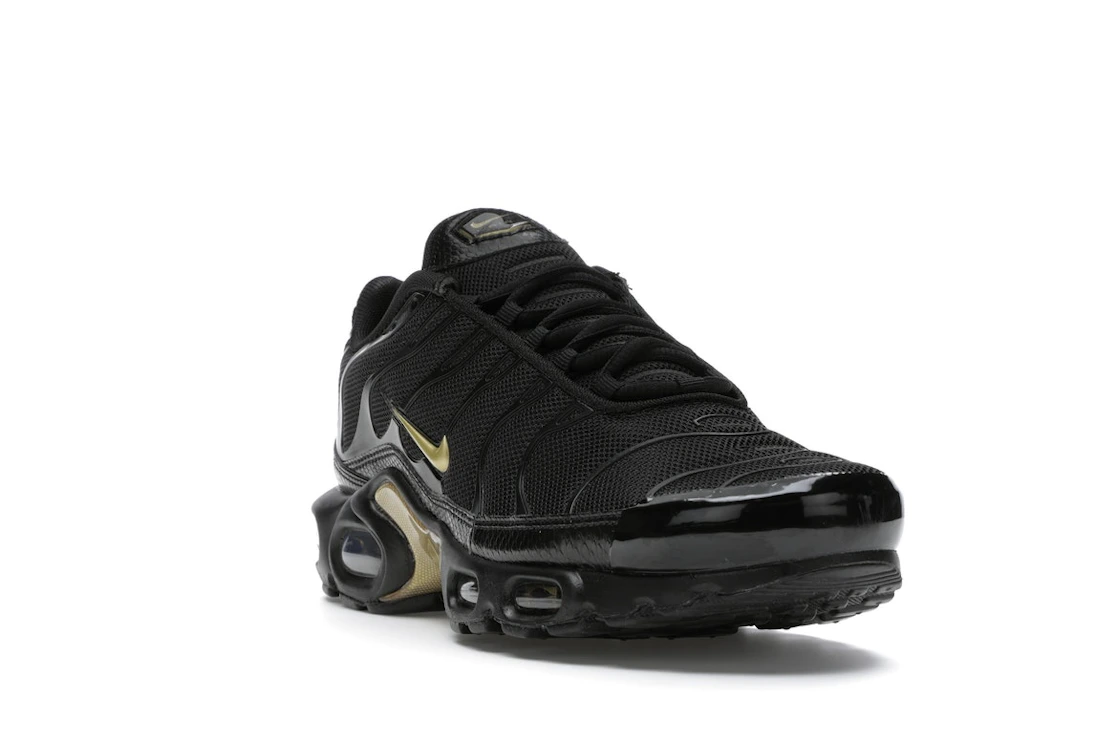 Vue 7 de Nike Air Max Plus Black Metallic Gold (2019)