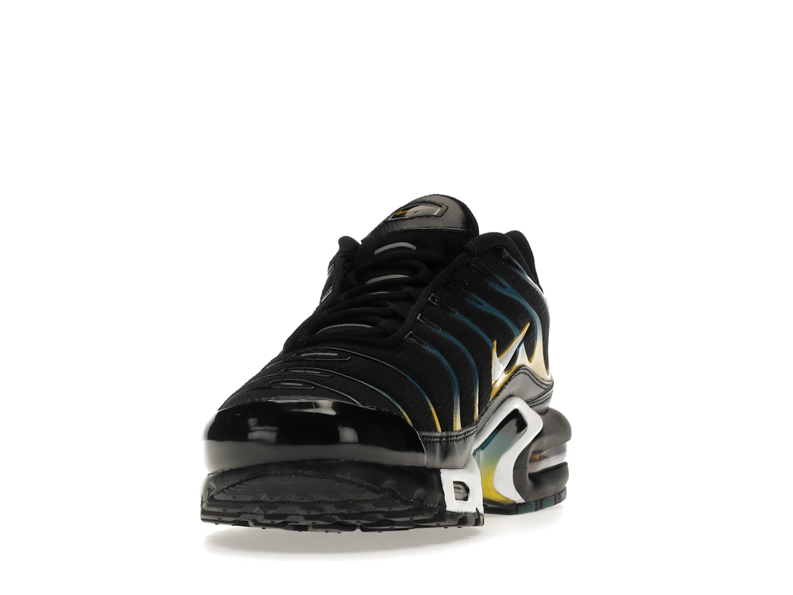 Vue 12 de Nike Air Max Plus Black Teal Yellow