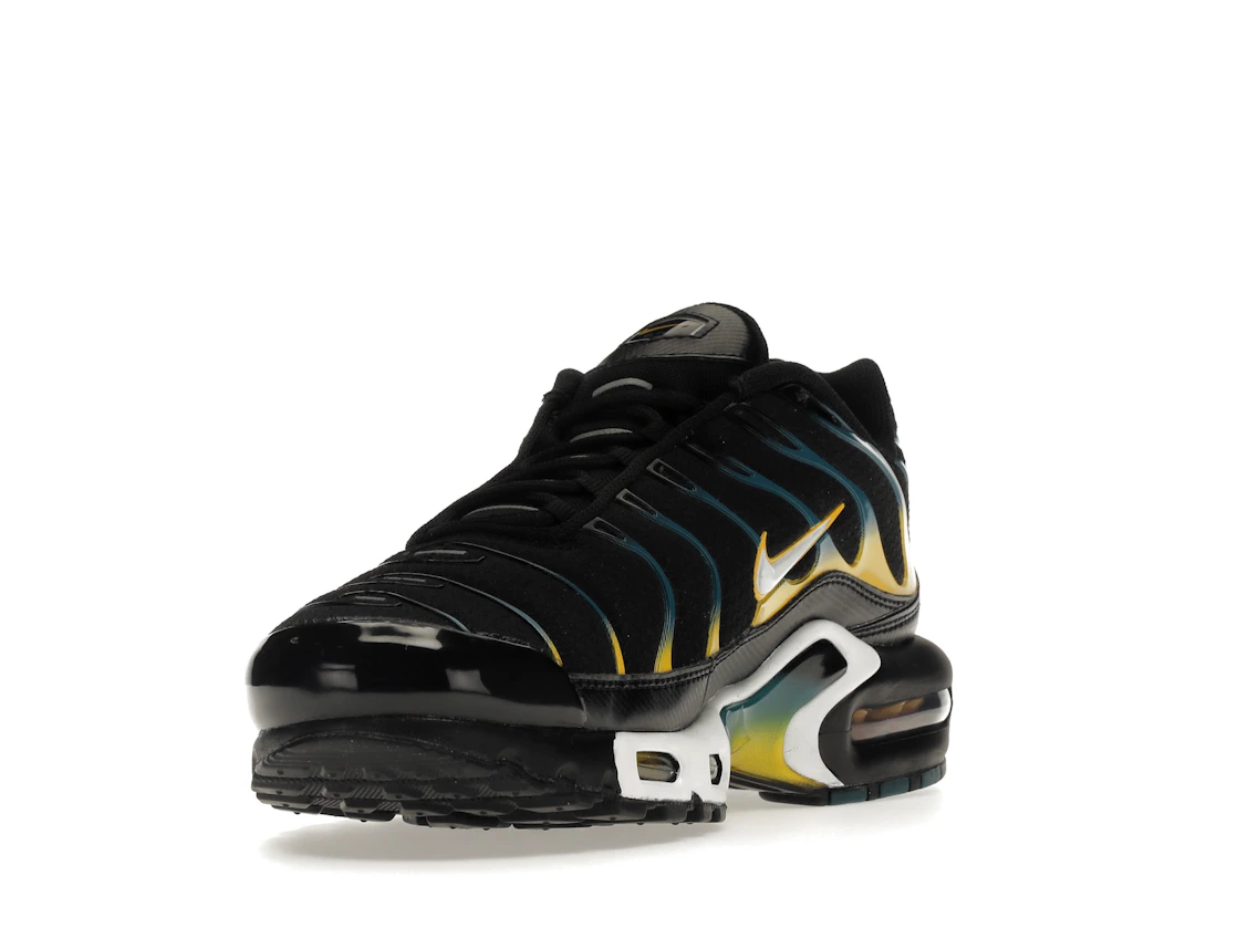 Vue 13 de Nike Air Max Plus Black Teal Yellow