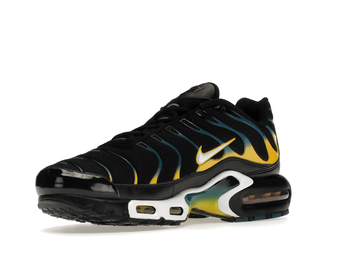 Vue 15 de Nike Air Max Plus Black Teal Yellow