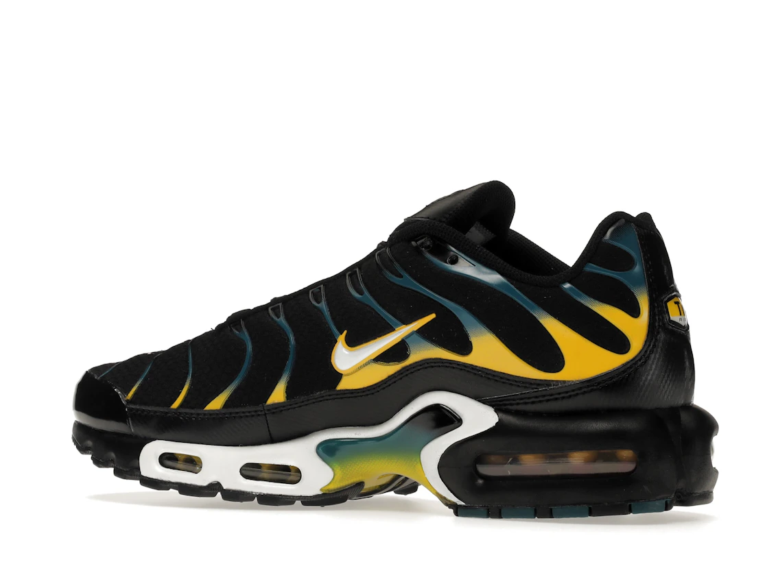 Vue 22 de Nike Air Max Plus Black Teal Yellow