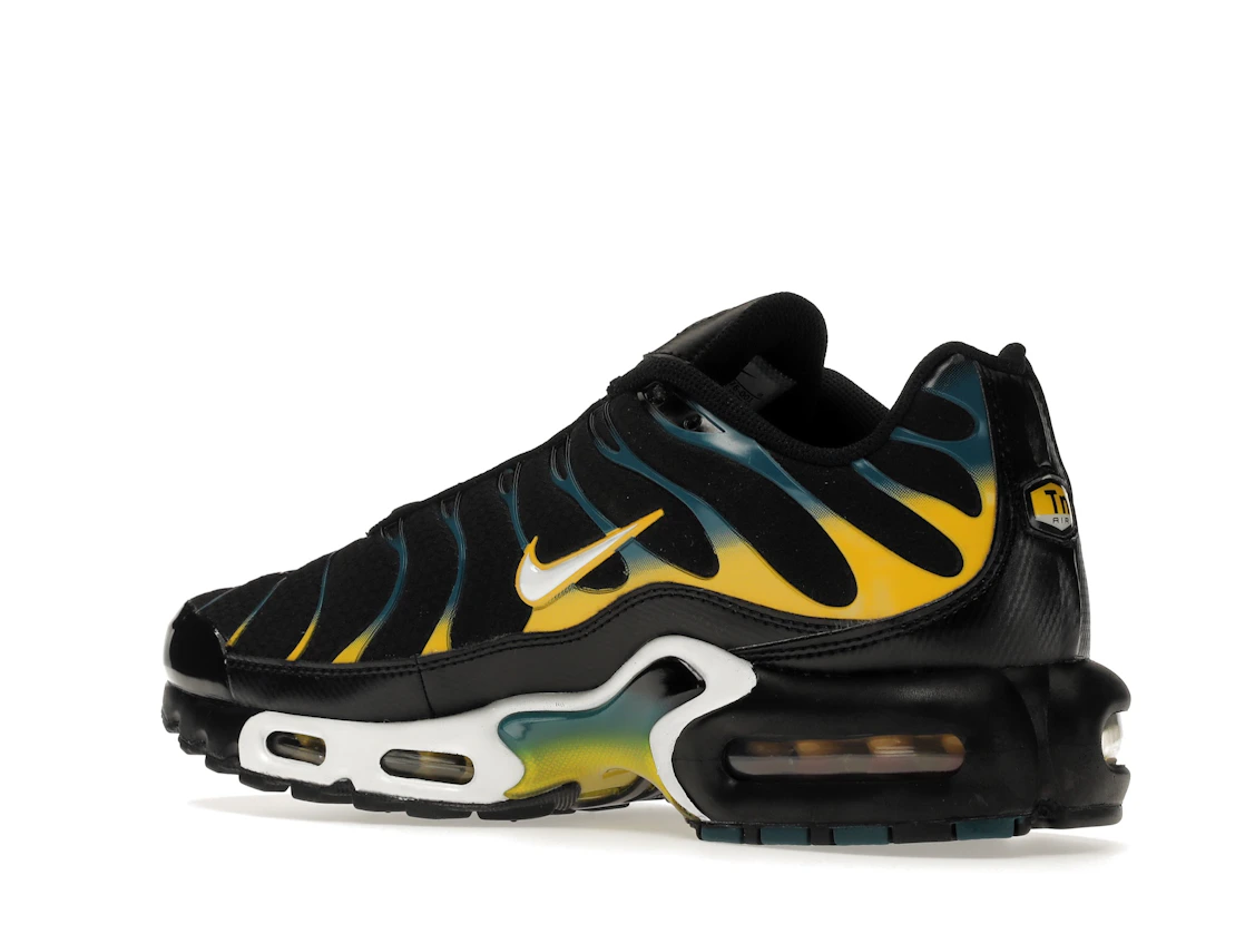 Vue 23 de Nike Air Max Plus Black Teal Yellow
