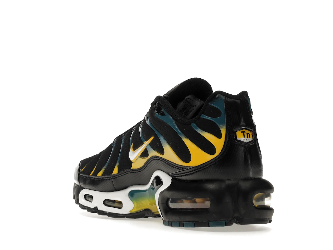 Vue 25 de Nike Air Max Plus Black Teal Yellow