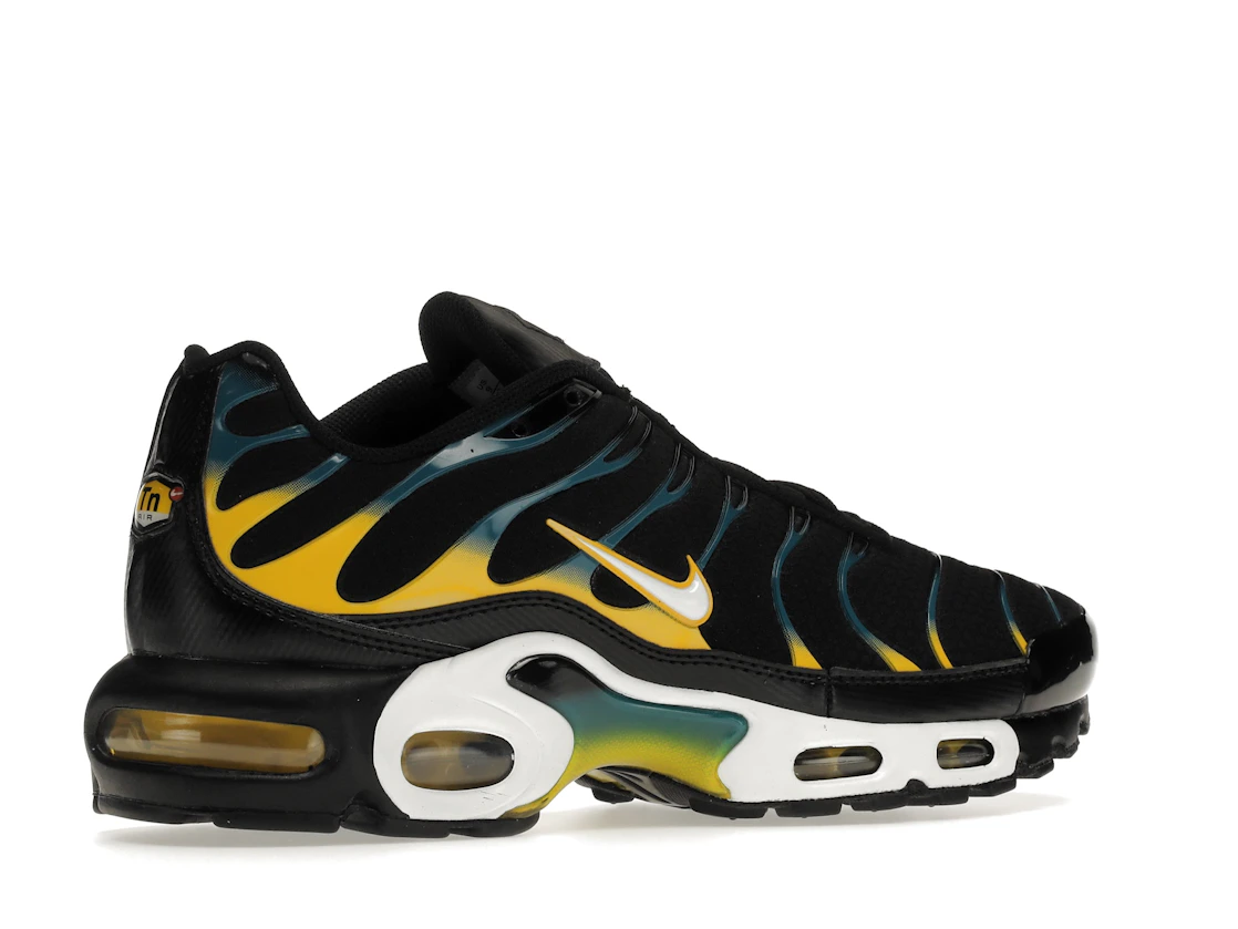 Vue 34 de Nike Air Max Plus Black Teal Yellow