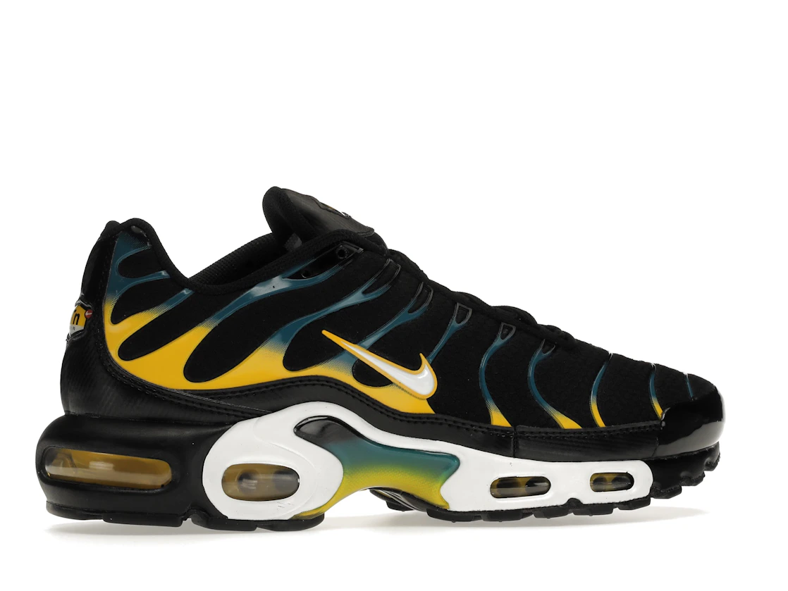 Vue 35 de Nike Air Max Plus Black Teal Yellow
