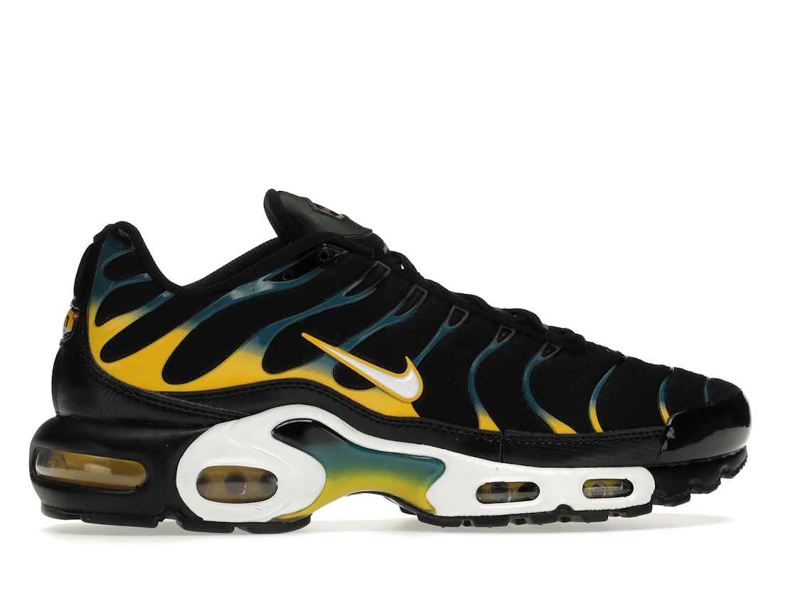 Vue 36 de Nike Air Max Plus Black Teal Yellow