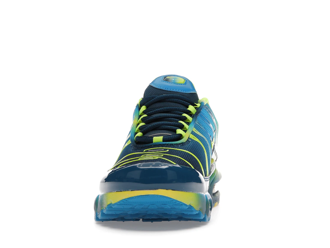 Vue 11 de Nike Air Max Plus Fade Blue Hero Volt (GS)