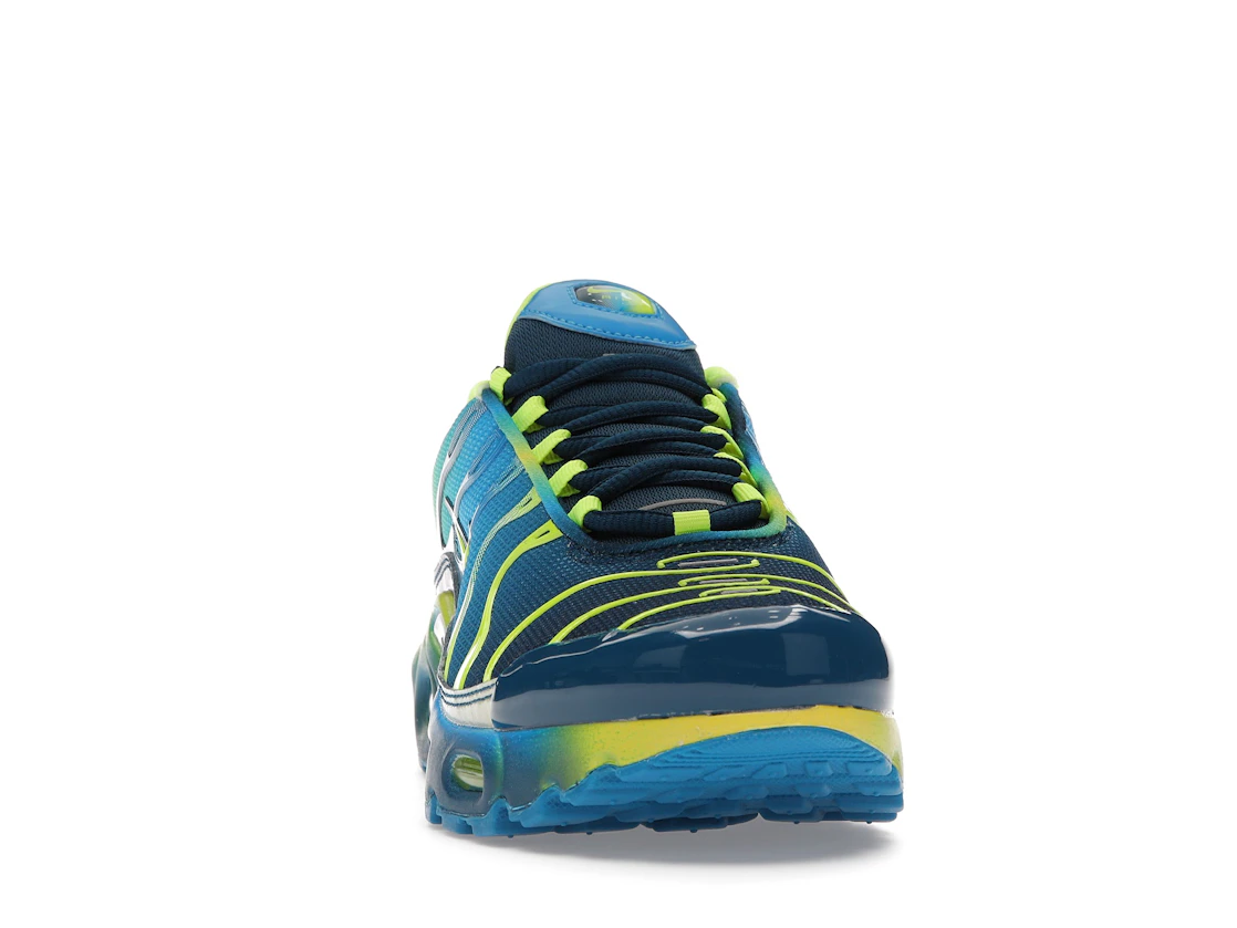 Vue 9 de Nike Air Max Plus Fade Blue Hero Volt (GS)