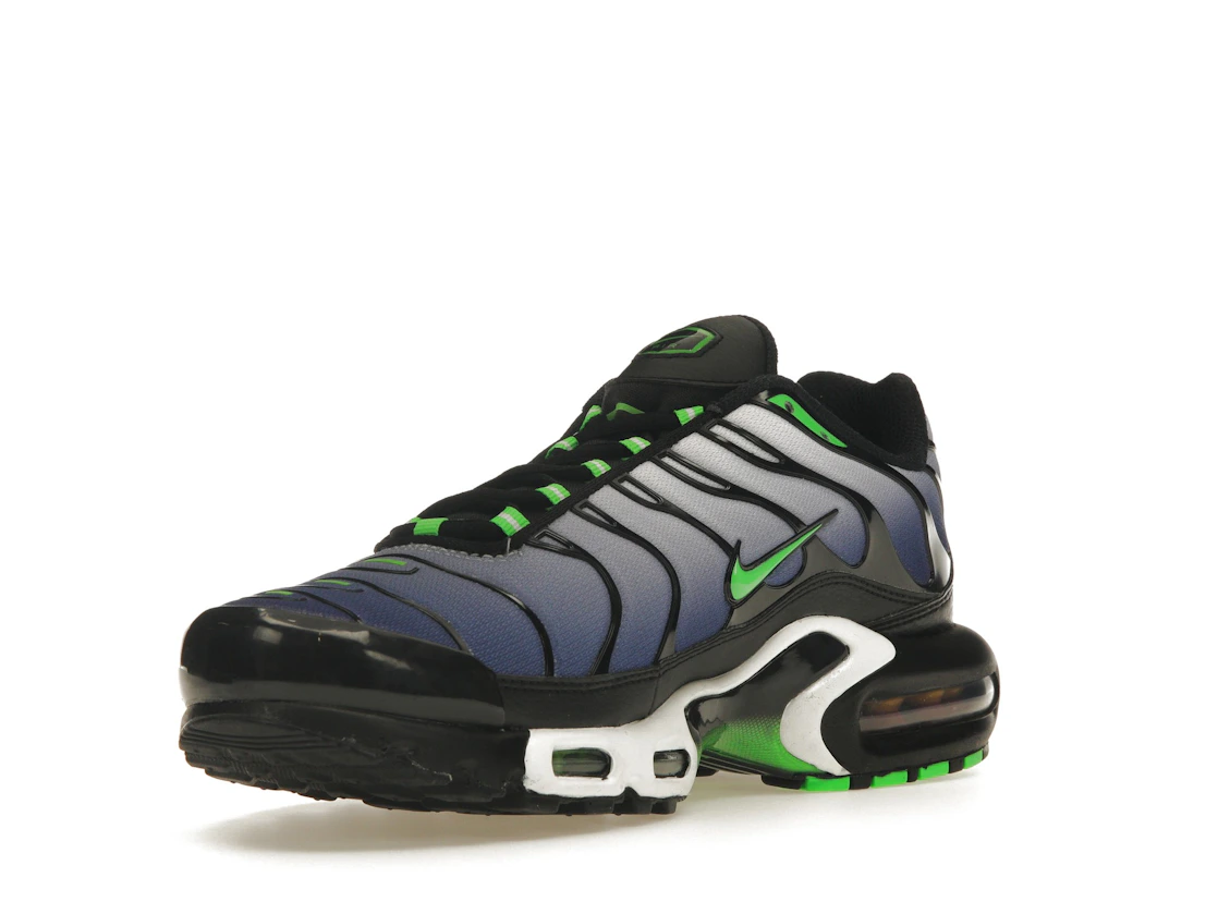 Vue 14 de Nike Air Max Plus Icons Deep Royal Scream Green