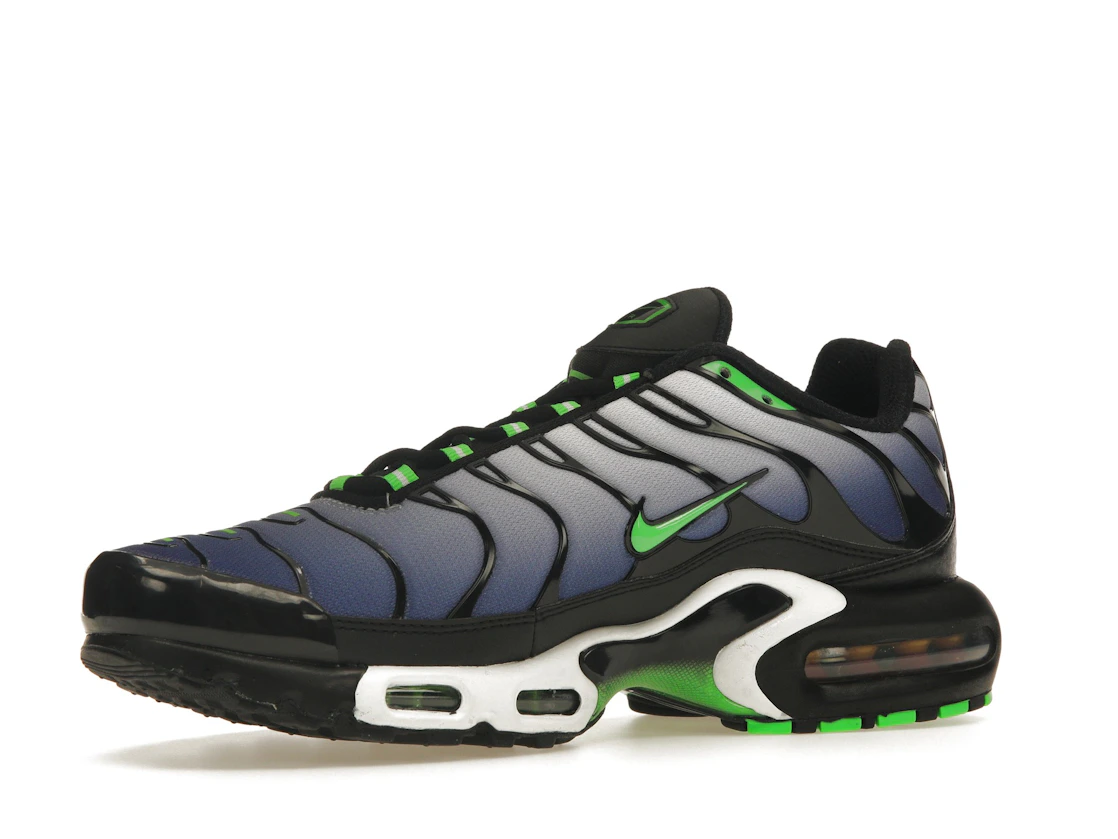 Vue 16 de Nike Air Max Plus Icons Deep Royal Scream Green