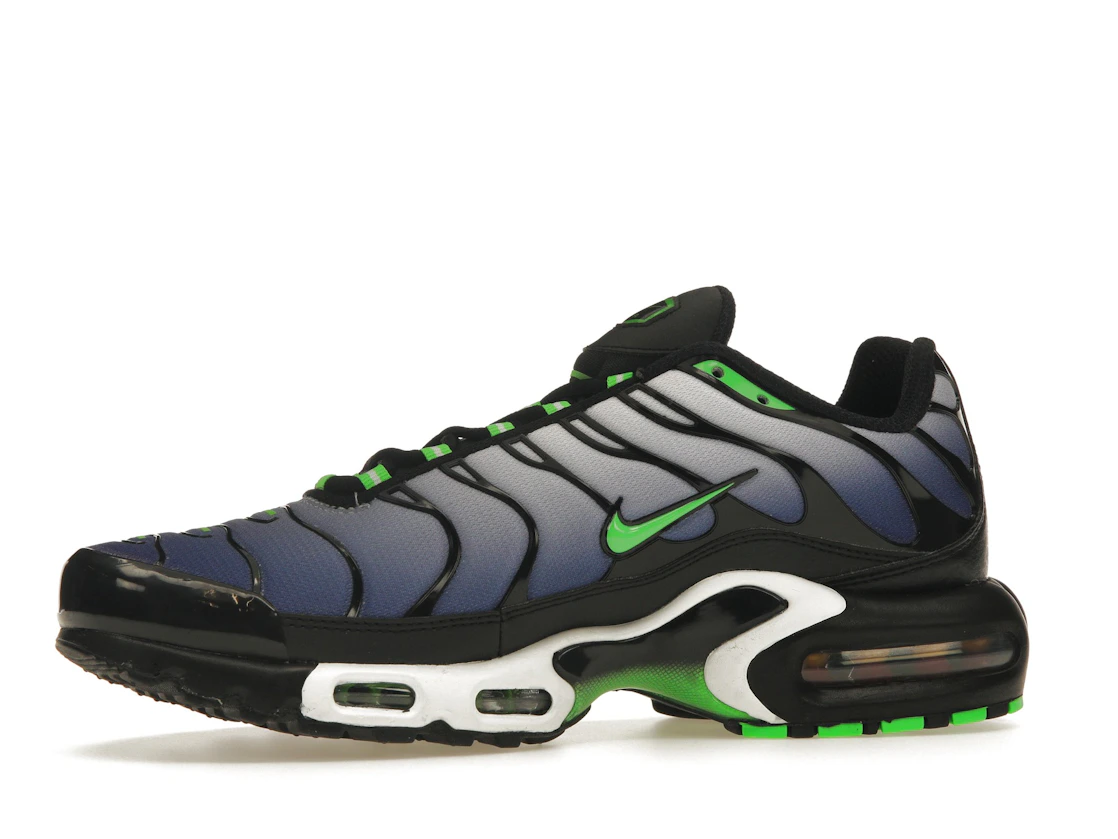 Vue 17 de Nike Air Max Plus Icons Deep Royal Scream Green