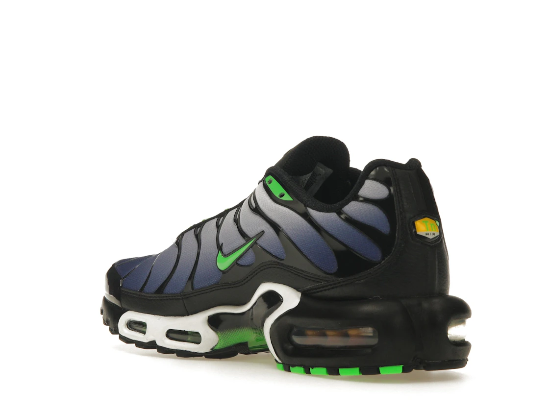 Vue 24 de Nike Air Max Plus Icons Deep Royal Scream Green