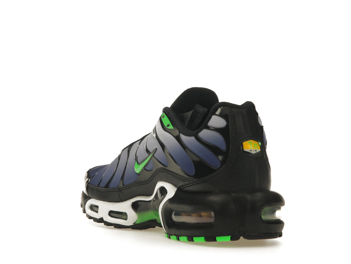 Vue 25 de Nike Air Max Plus Icons Deep Royal Scream Green