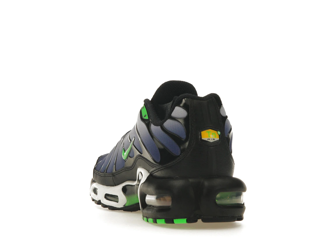 Vue 26 de Nike Air Max Plus Icons Deep Royal Scream Green