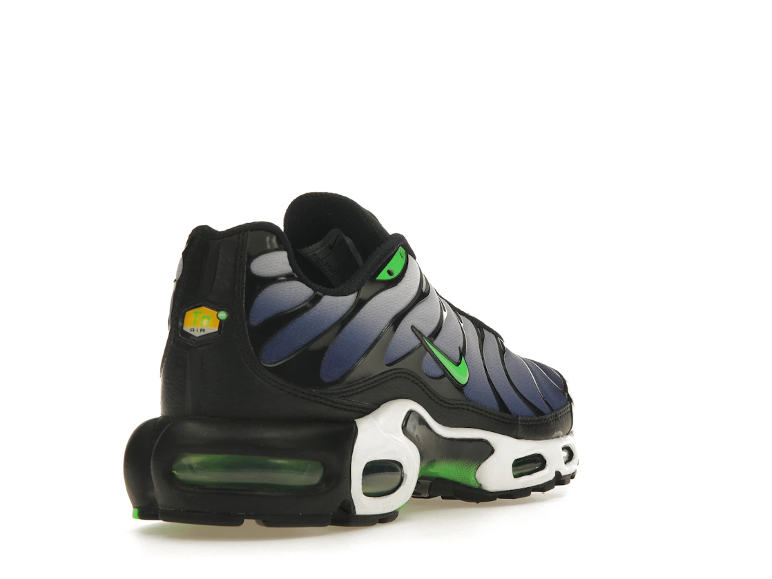 Vue 31 de Nike Air Max Plus Icons Deep Royal Scream Green