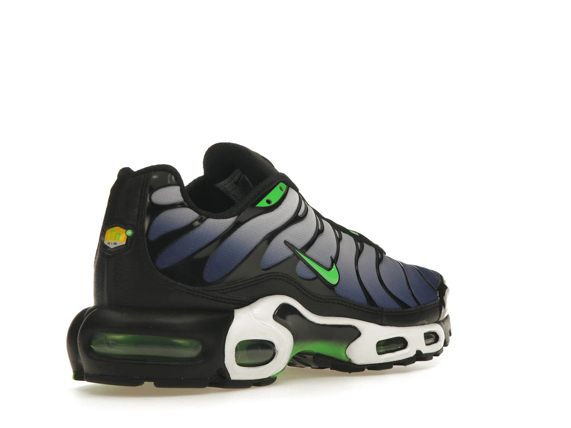 Vue 32 de Nike Air Max Plus Icons Deep Royal Scream Green