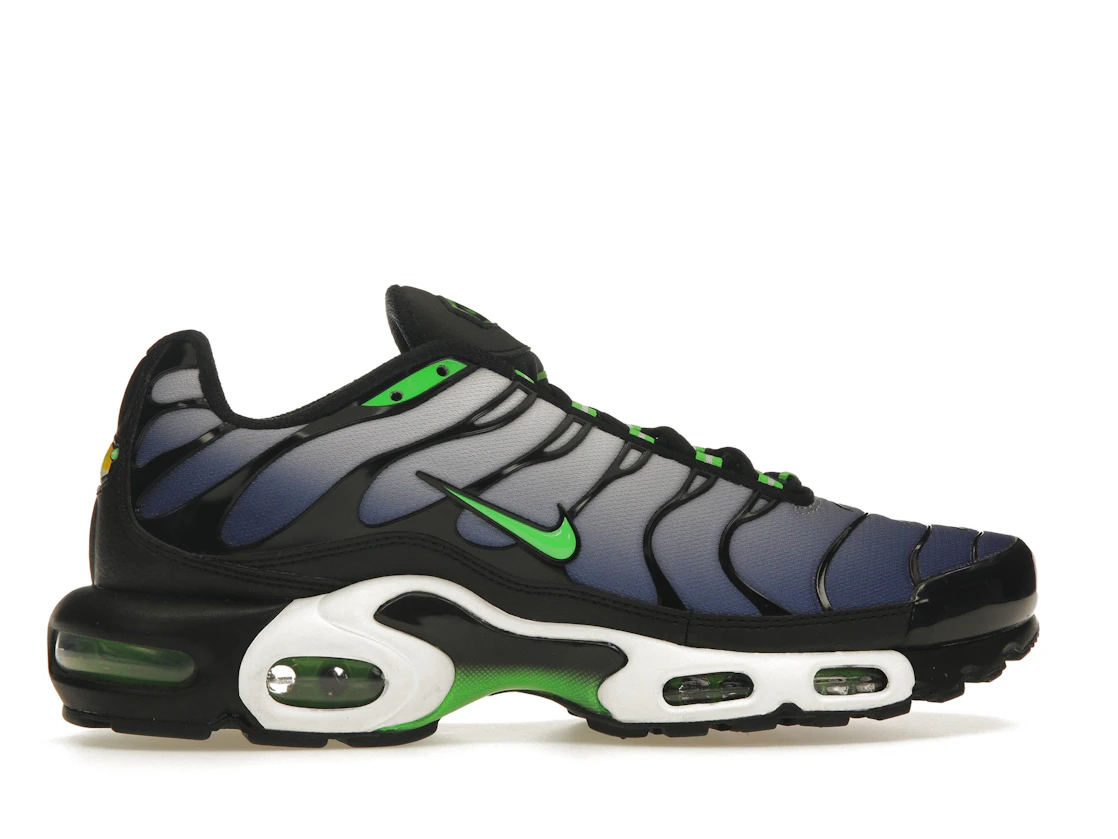 Vue 36 de Nike Air Max Plus Icons Deep Royal Scream Green