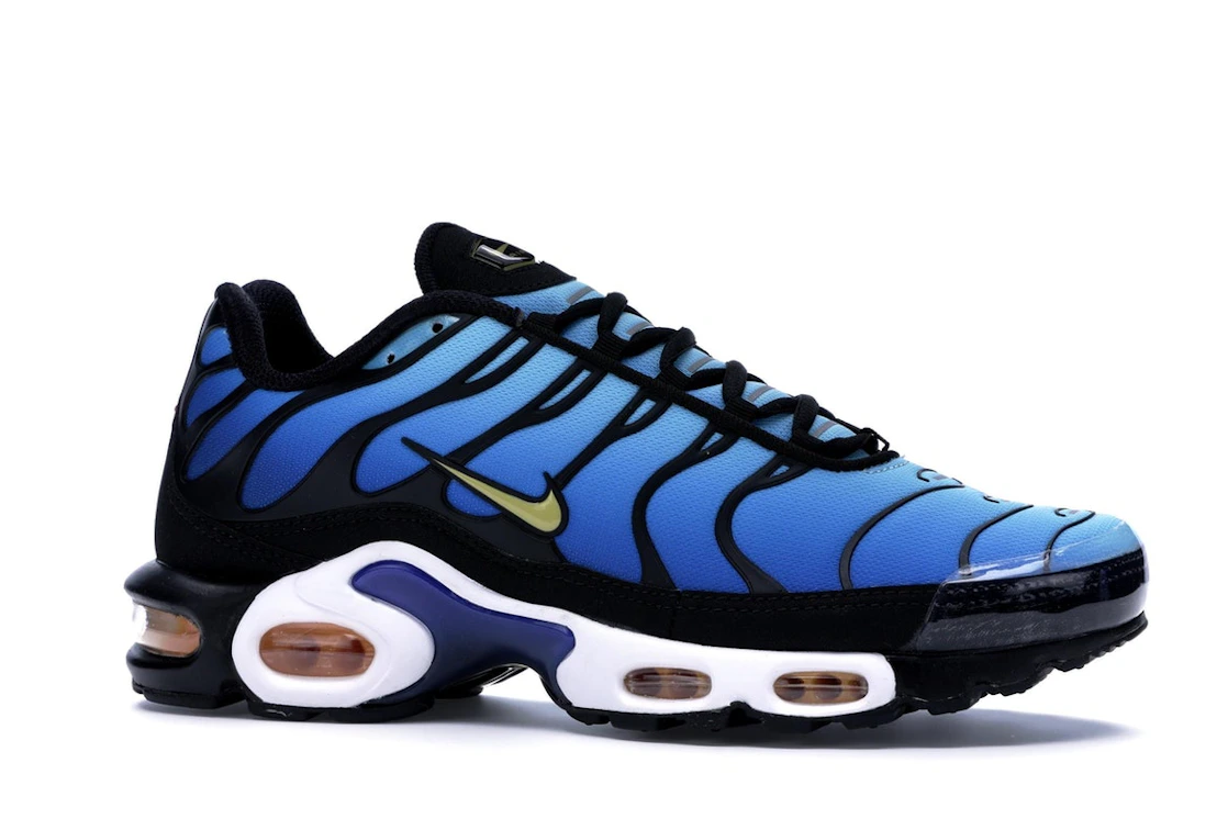 Vue 3 de Nike Air Max Plus OG Hyper Blue (2018)