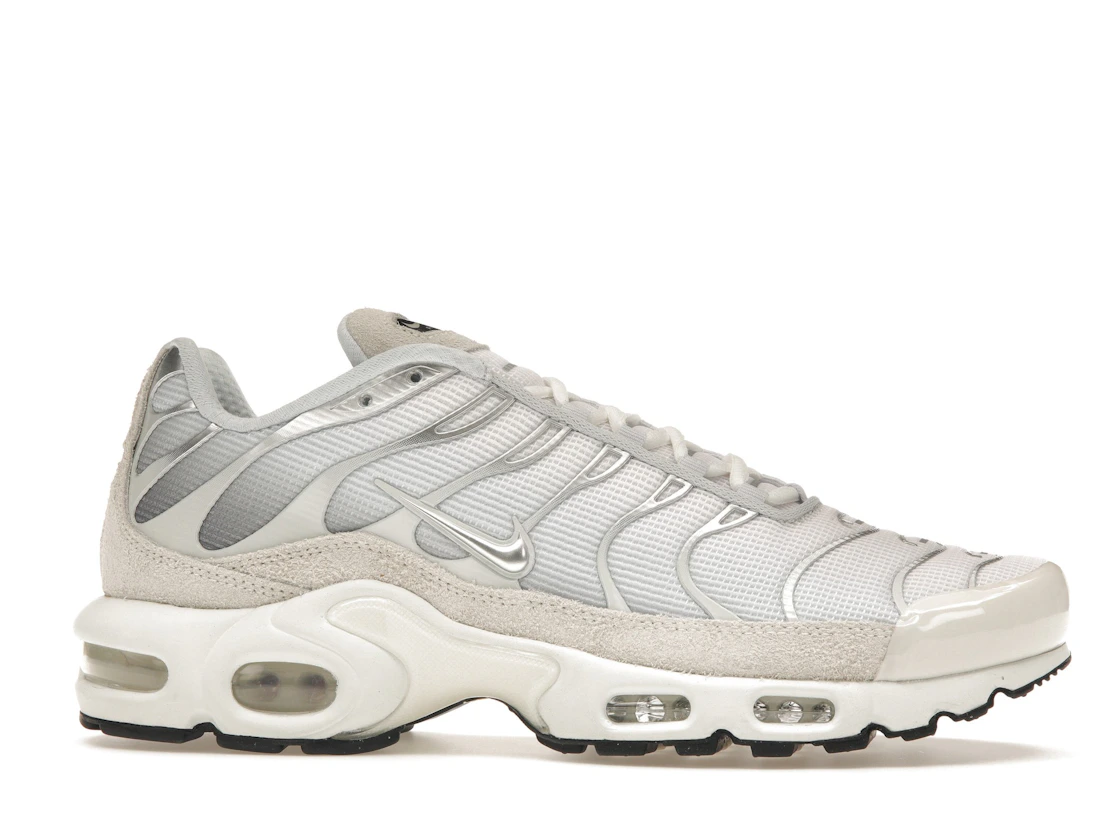 Vue 2 de Nike Air Max Plus Sail Pure Platinum Silver
