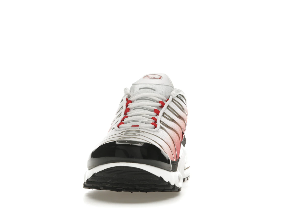 Vue 11 de Nike Air Max Plus White Black University Red