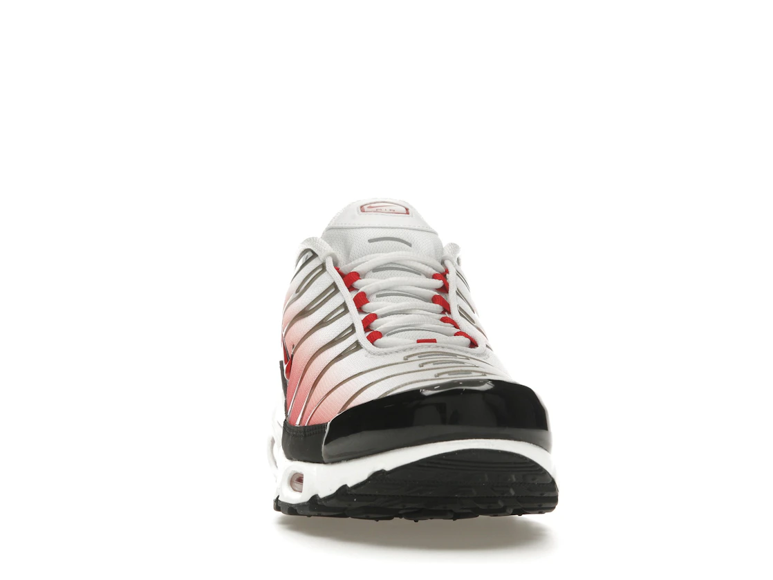 Vue 9 de Nike Air Max Plus White Black University Red