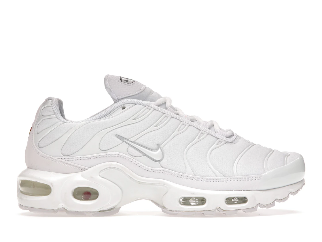 Vue 1 de Nike Air Max Plus White Pure Platinum 