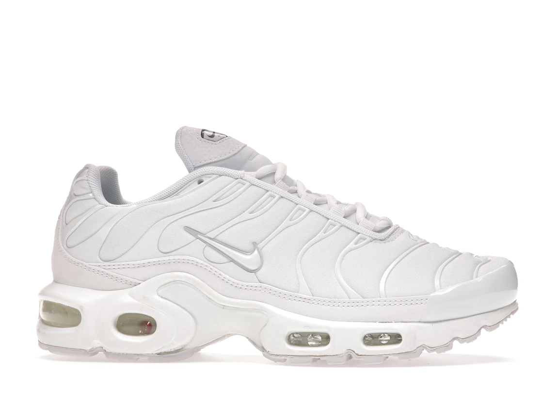Vue 2 de Nike Air Max Plus White Pure Platinum 