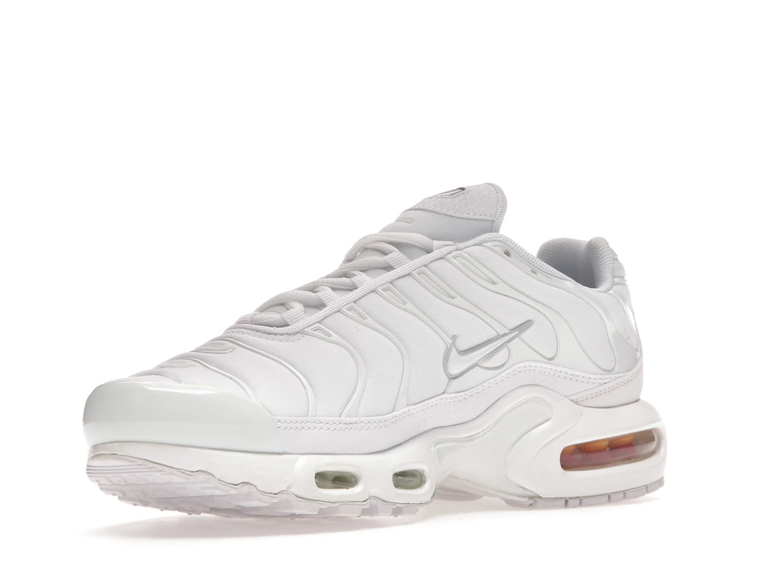 Vue 15 de Nike Air Max Plus White Pure Platinum 