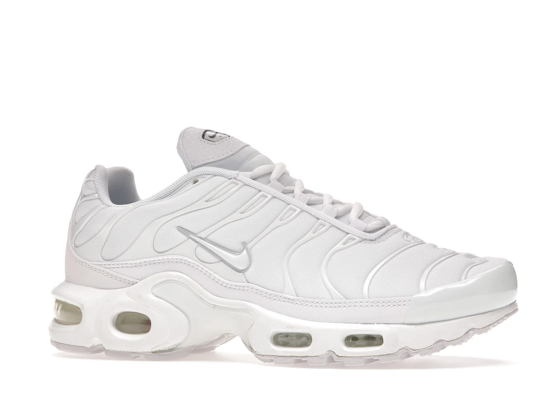 Vue 3 de Nike Air Max Plus White Pure Platinum 