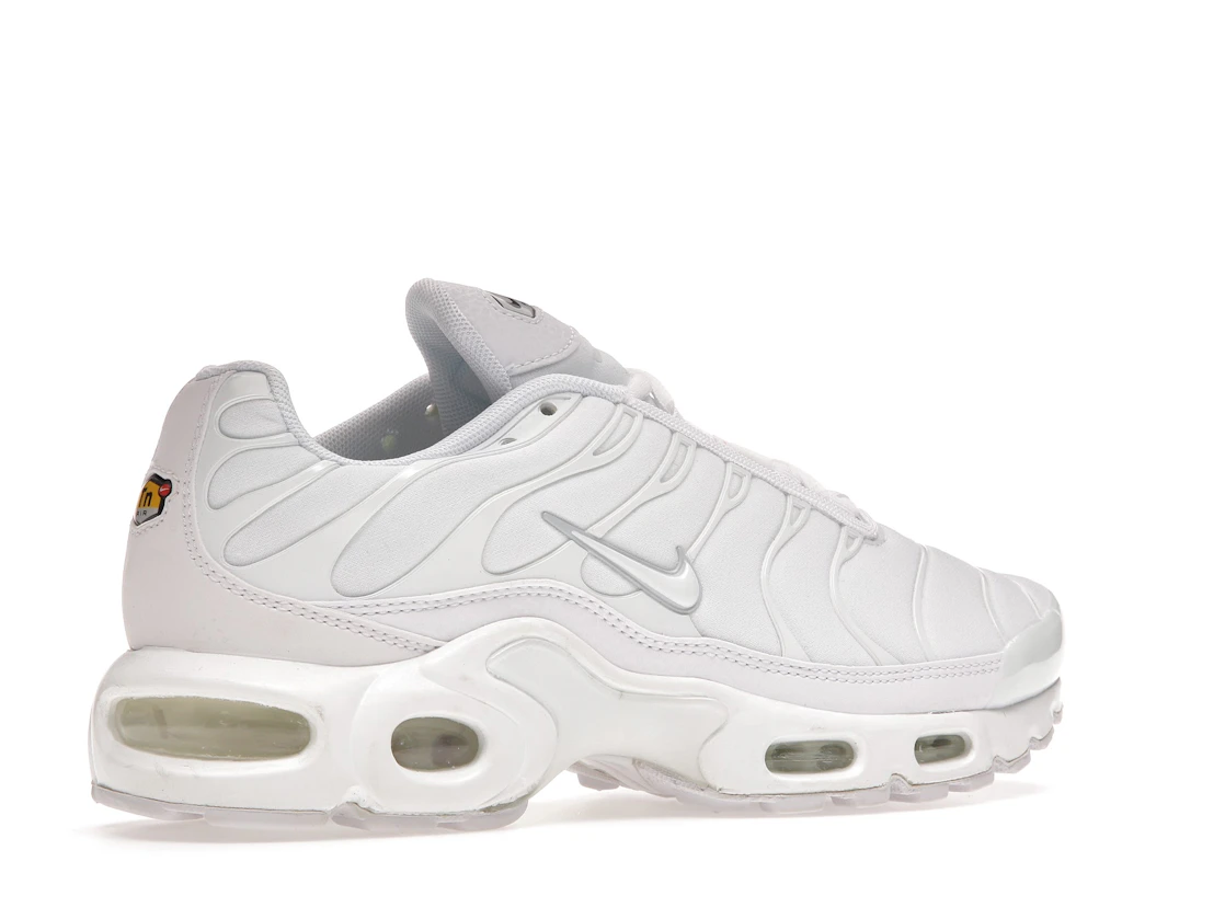 Vue 34 de Nike Air Max Plus White Pure Platinum 