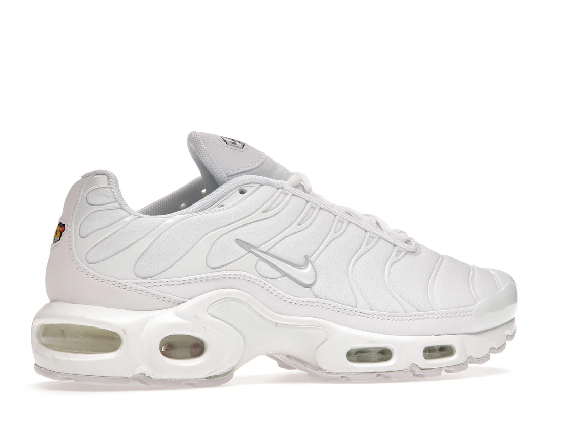 Vue 35 de Nike Air Max Plus White Pure Platinum 