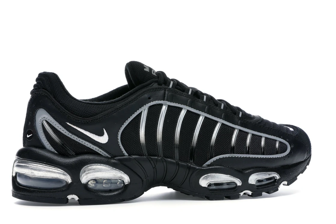 Vue 35 de Nike Air Max Tailwind 4 Black Metallic Silver