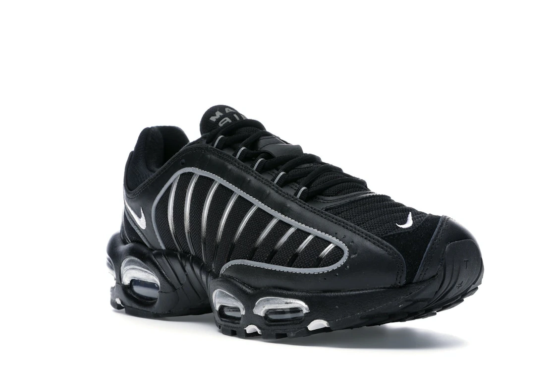 Vue 6 de Nike Air Max Tailwind 4 Black Metallic Silver
