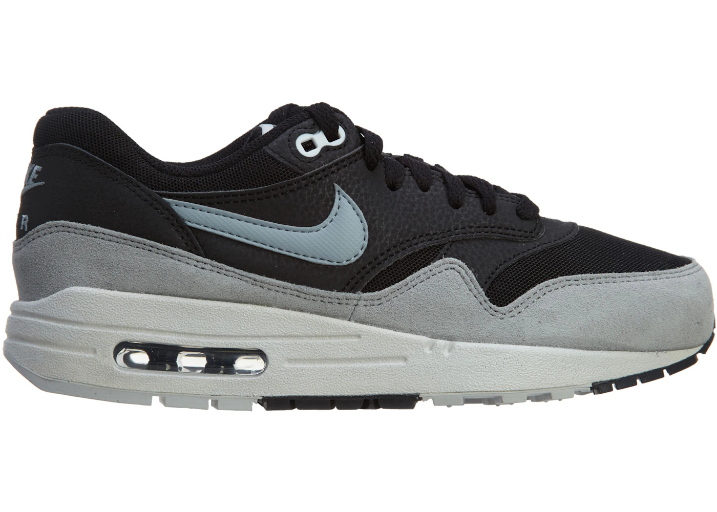 Nike Air Max1 Essential Black Dove Grey-Pure Platinum 