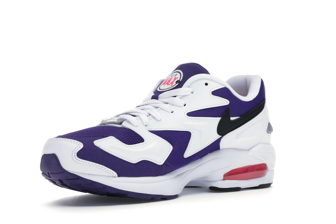 Vue 15 de Nike Air Max2 Light White Purple Pink