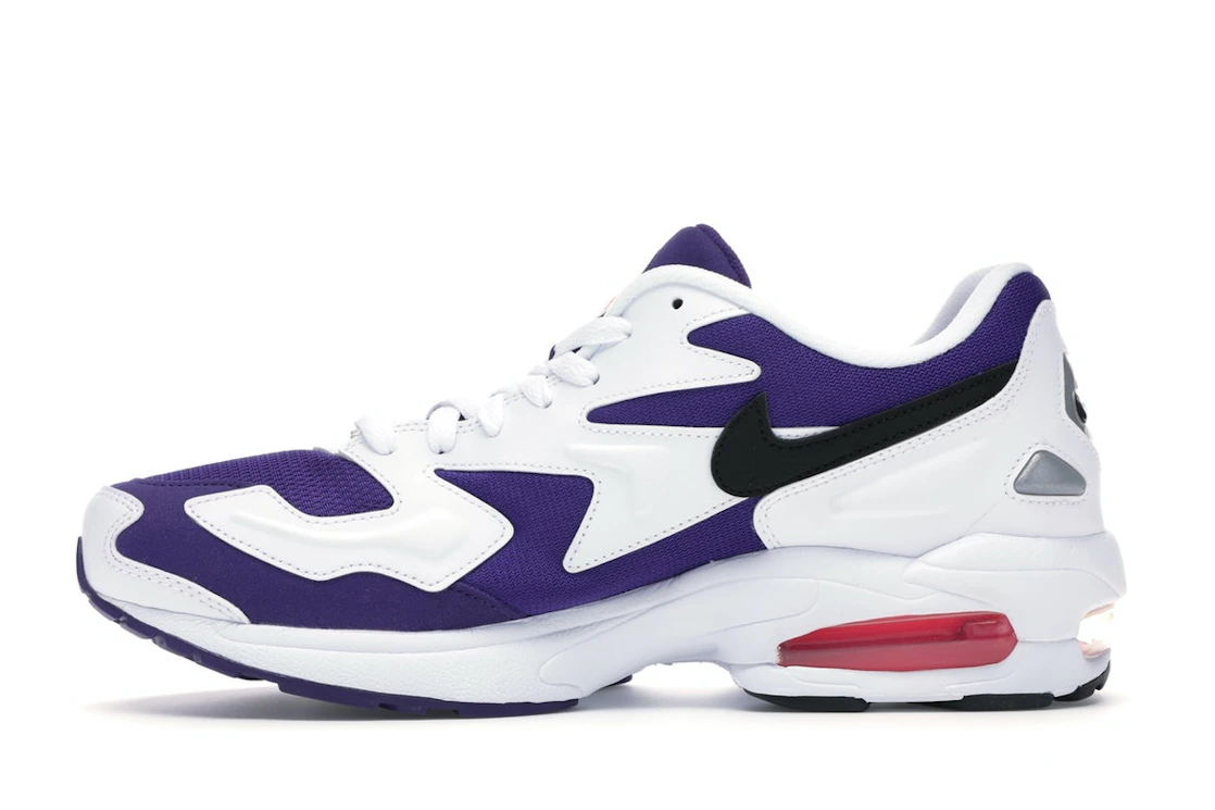 Vue 19 de Nike Air Max2 Light White Purple Pink