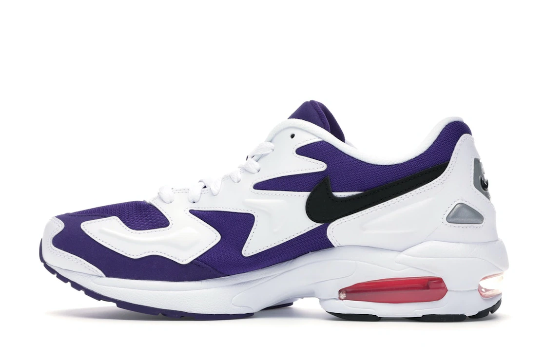 Vue 20 de Nike Air Max2 Light White Purple Pink