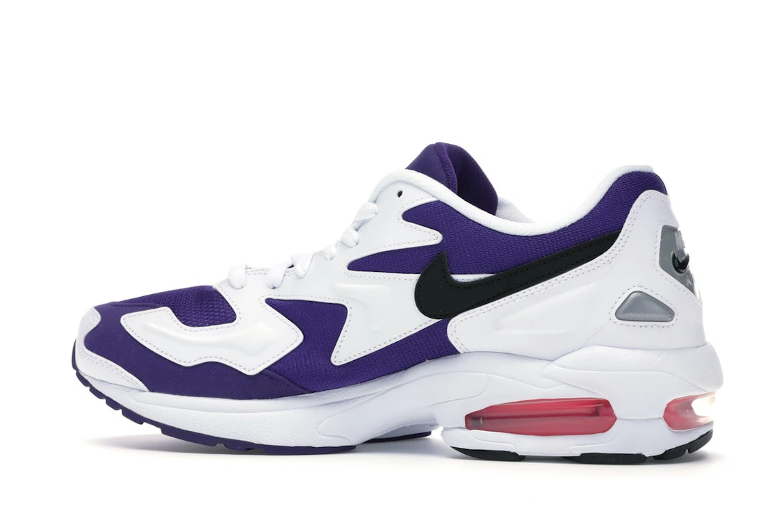 Vue 21 de Nike Air Max2 Light White Purple Pink