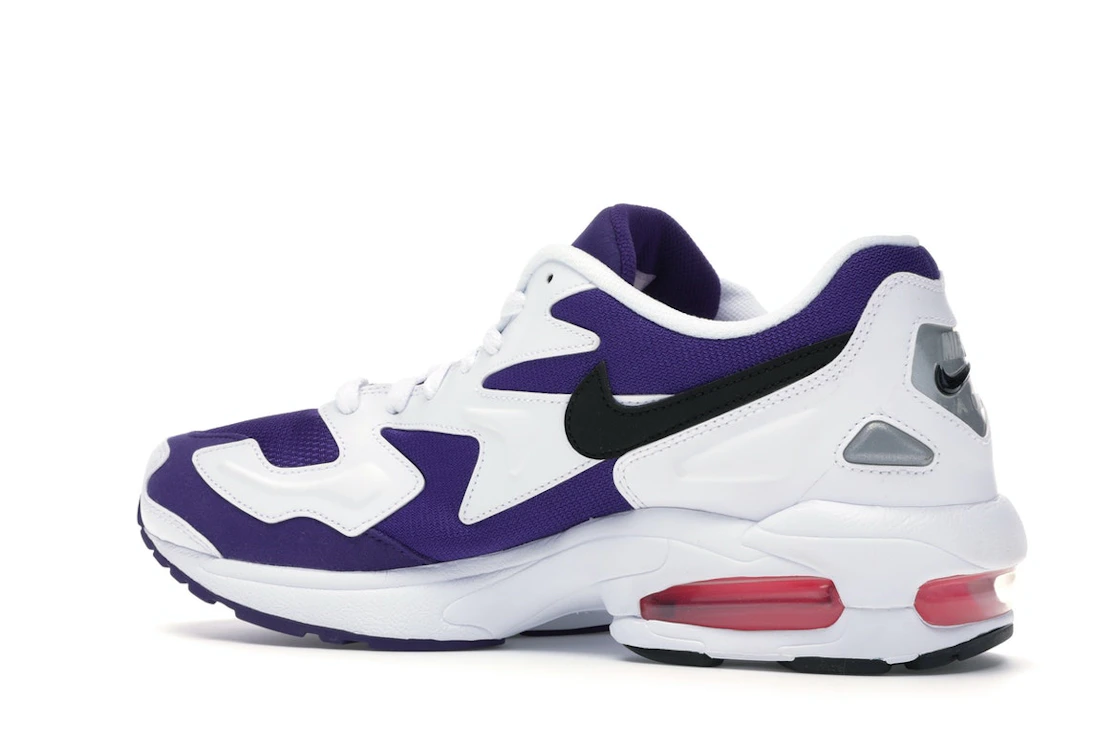 Vue 22 de Nike Air Max2 Light White Purple Pink