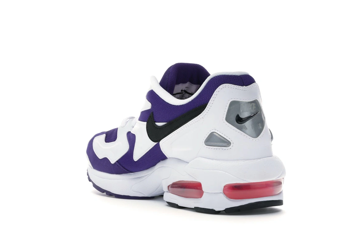 Vue 25 de Nike Air Max2 Light White Purple Pink