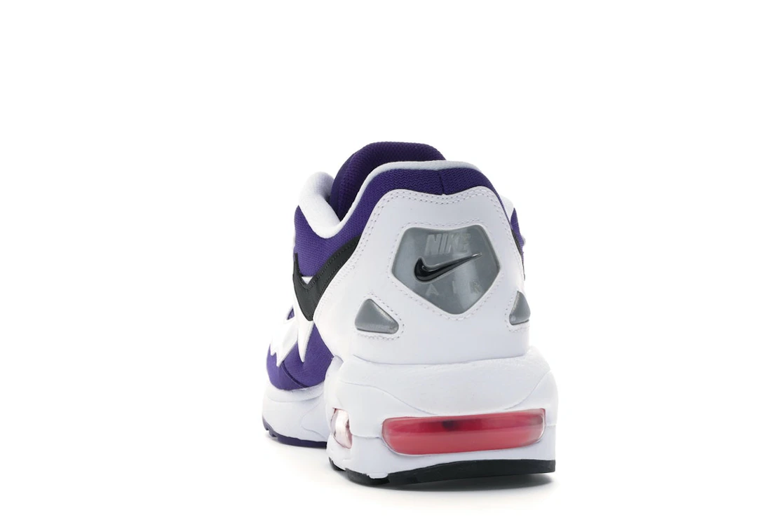 Vue 27 de Nike Air Max2 Light White Purple Pink