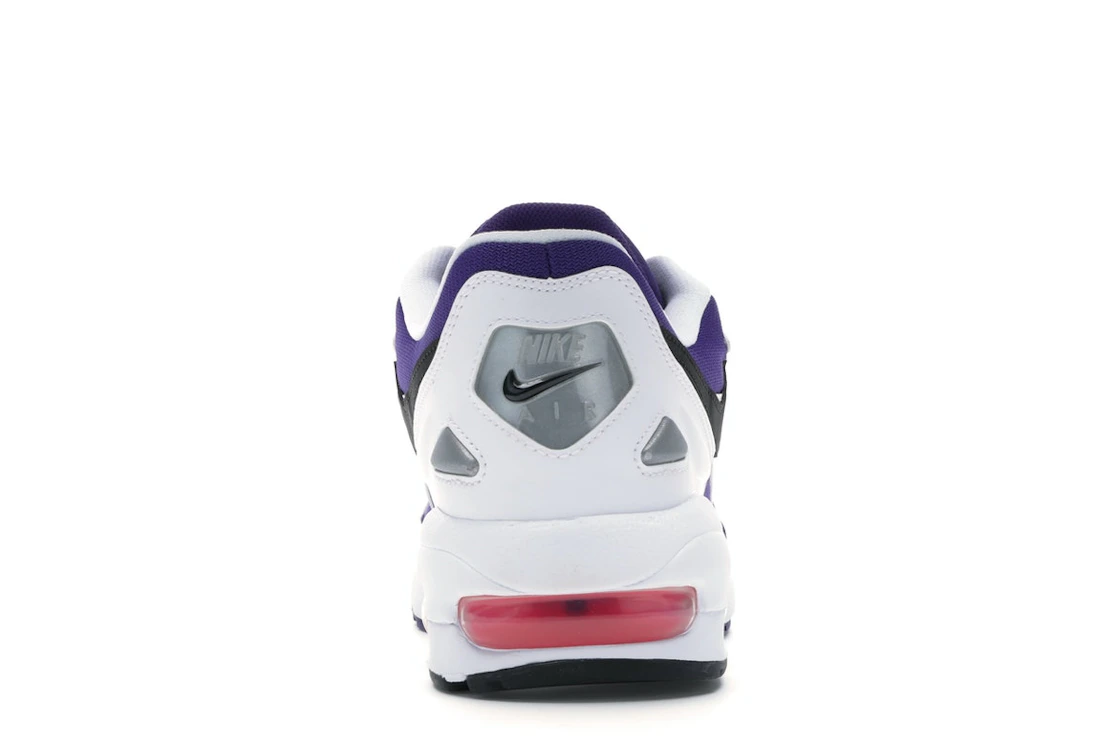 Vue 28 de Nike Air Max2 Light White Purple Pink