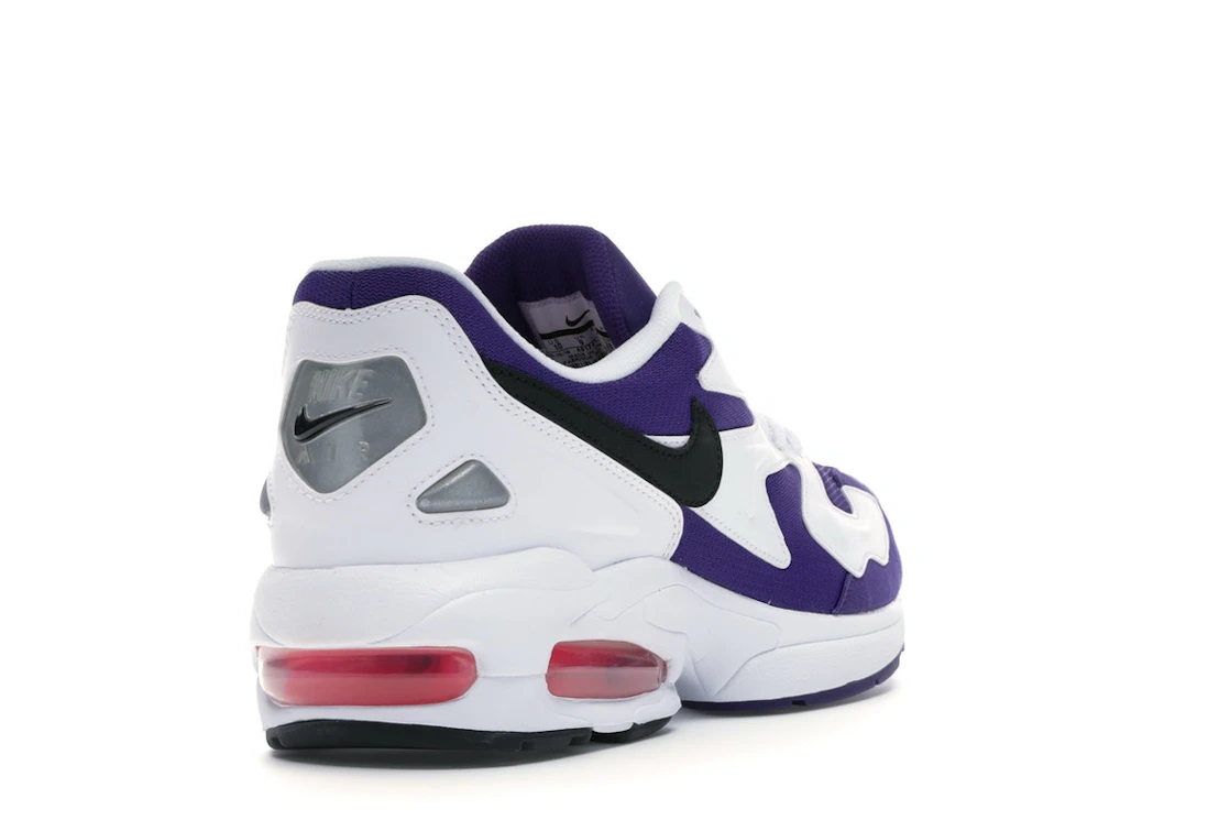 Vue 31 de Nike Air Max2 Light White Purple Pink