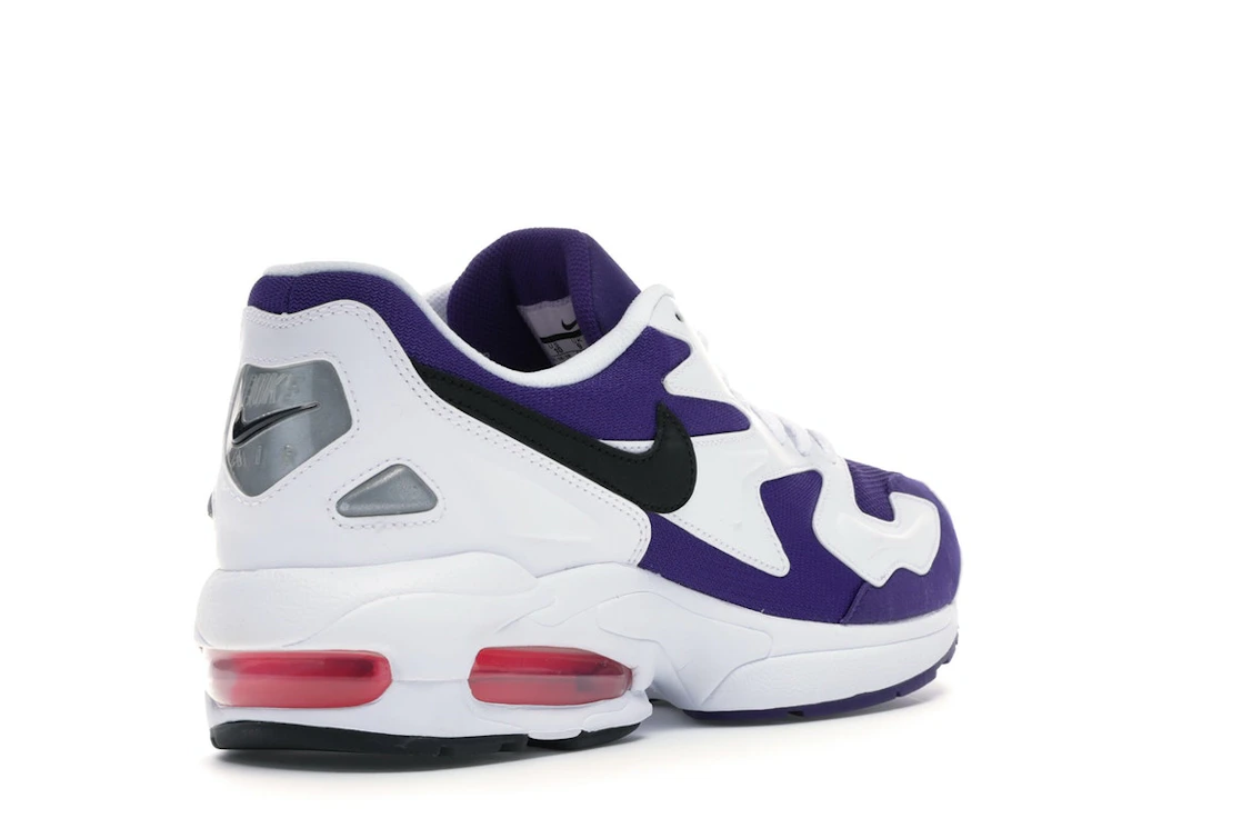 Vue 32 de Nike Air Max2 Light White Purple Pink