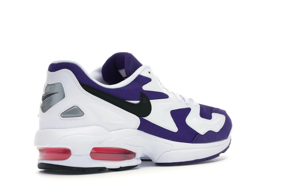 Vue 33 de Nike Air Max2 Light White Purple Pink