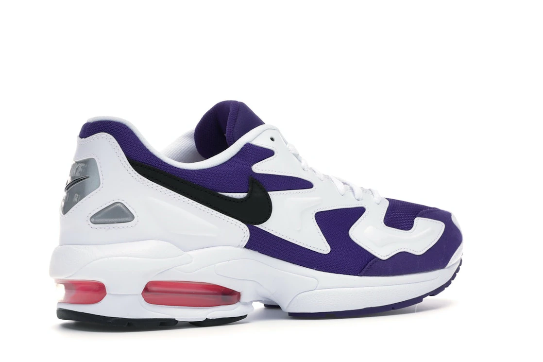 Vue 34 de Nike Air Max2 Light White Purple Pink