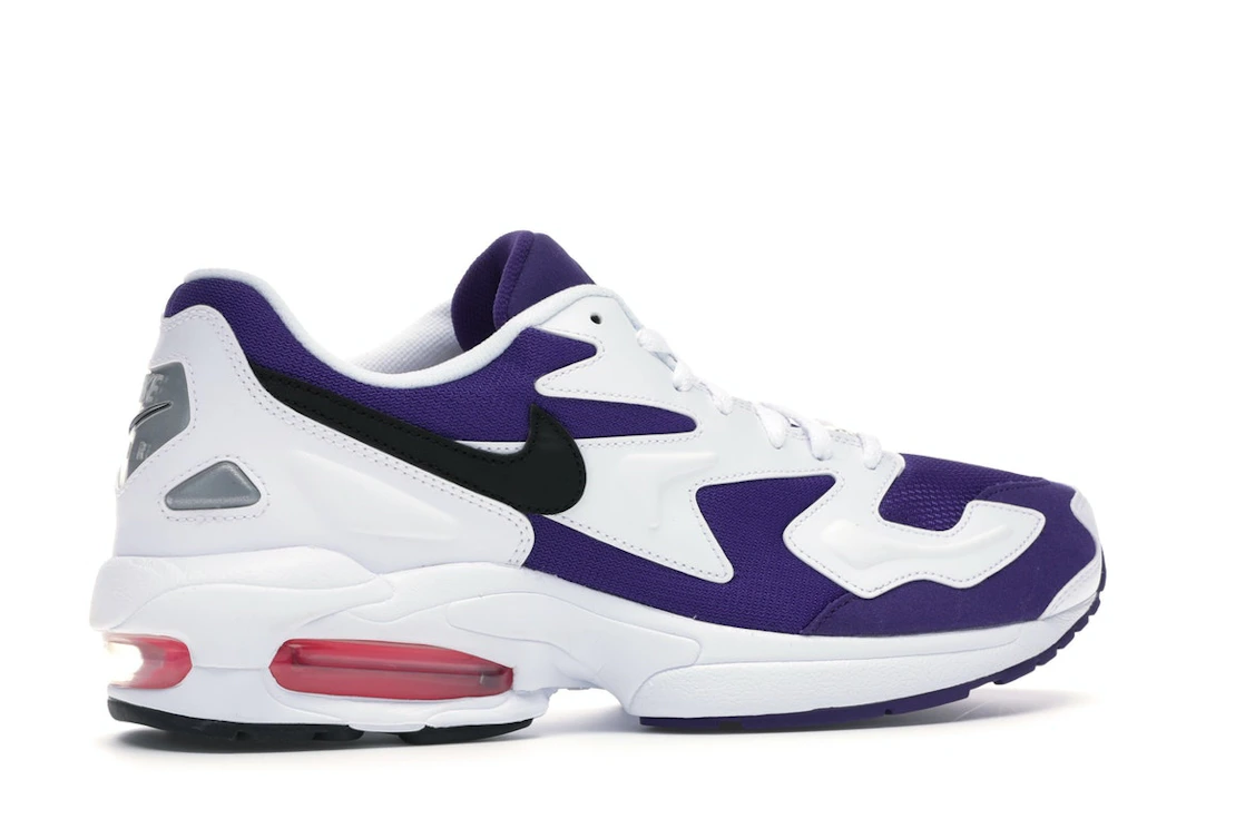 Vue 35 de Nike Air Max2 Light White Purple Pink