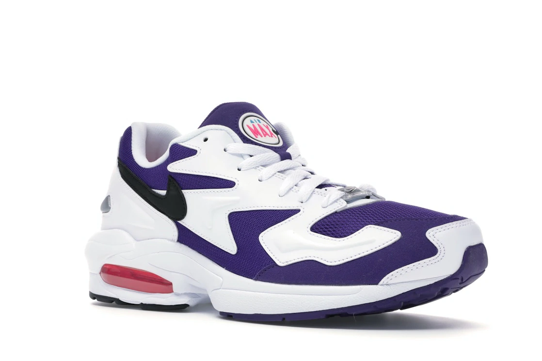 Vue 5 de Nike Air Max2 Light White Purple Pink