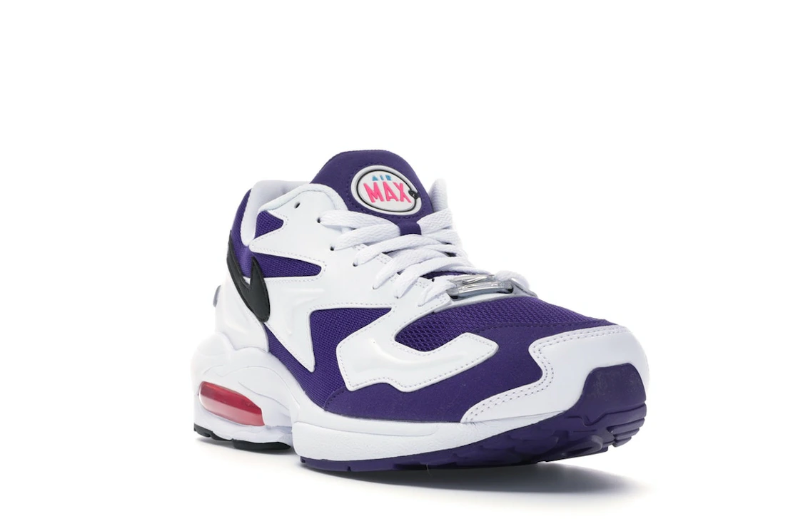 Vue 7 de Nike Air Max2 Light White Purple Pink